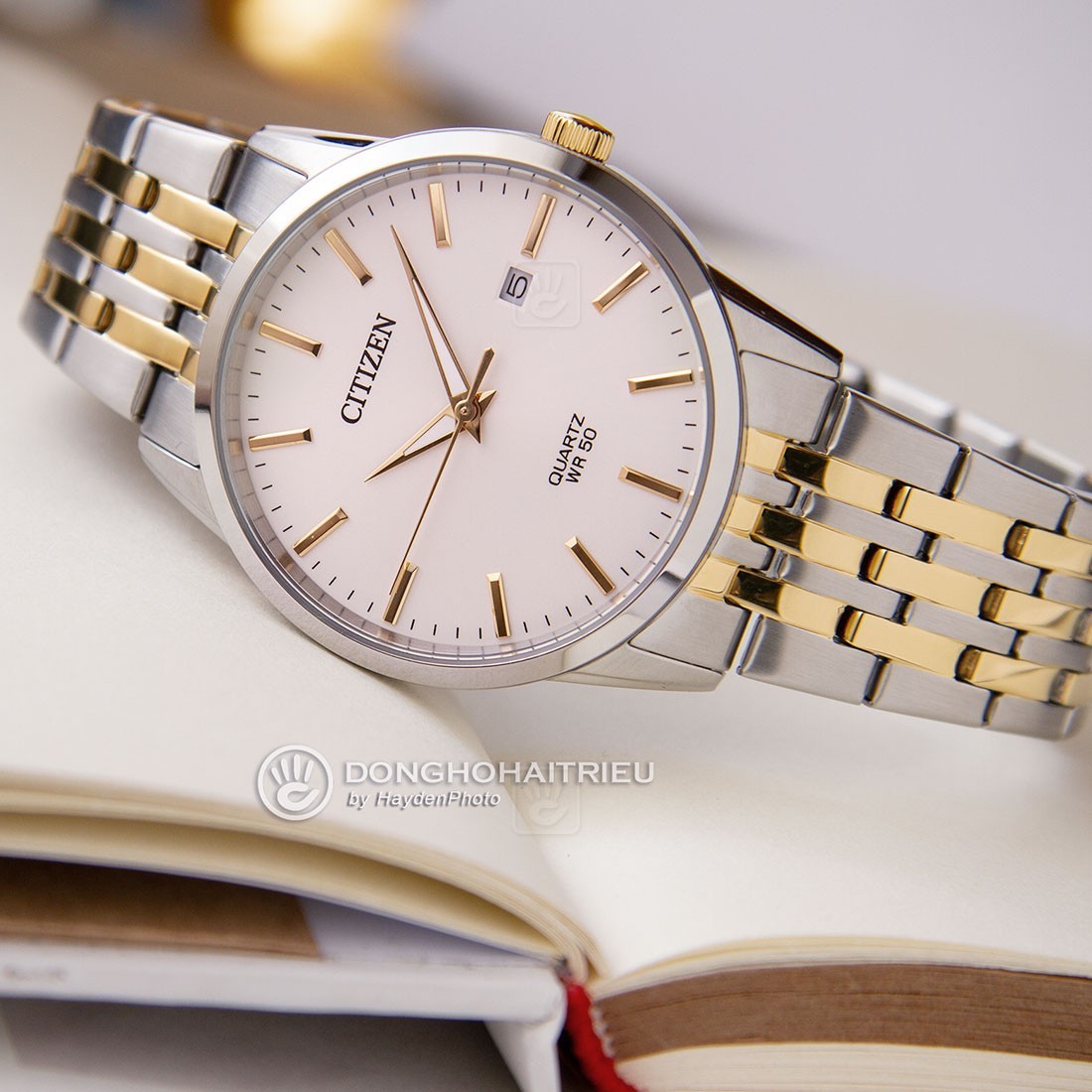 Citizen BI5006-81P – Nam – Quartz (Pin) – Dây Kim Loại - Ảnh 2