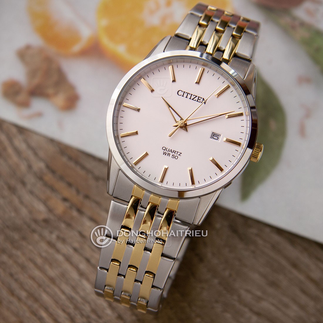 Citizen BI5006-81P – Nam – Quartz (Pin) – Dây Kim Loại - Ảnh 3