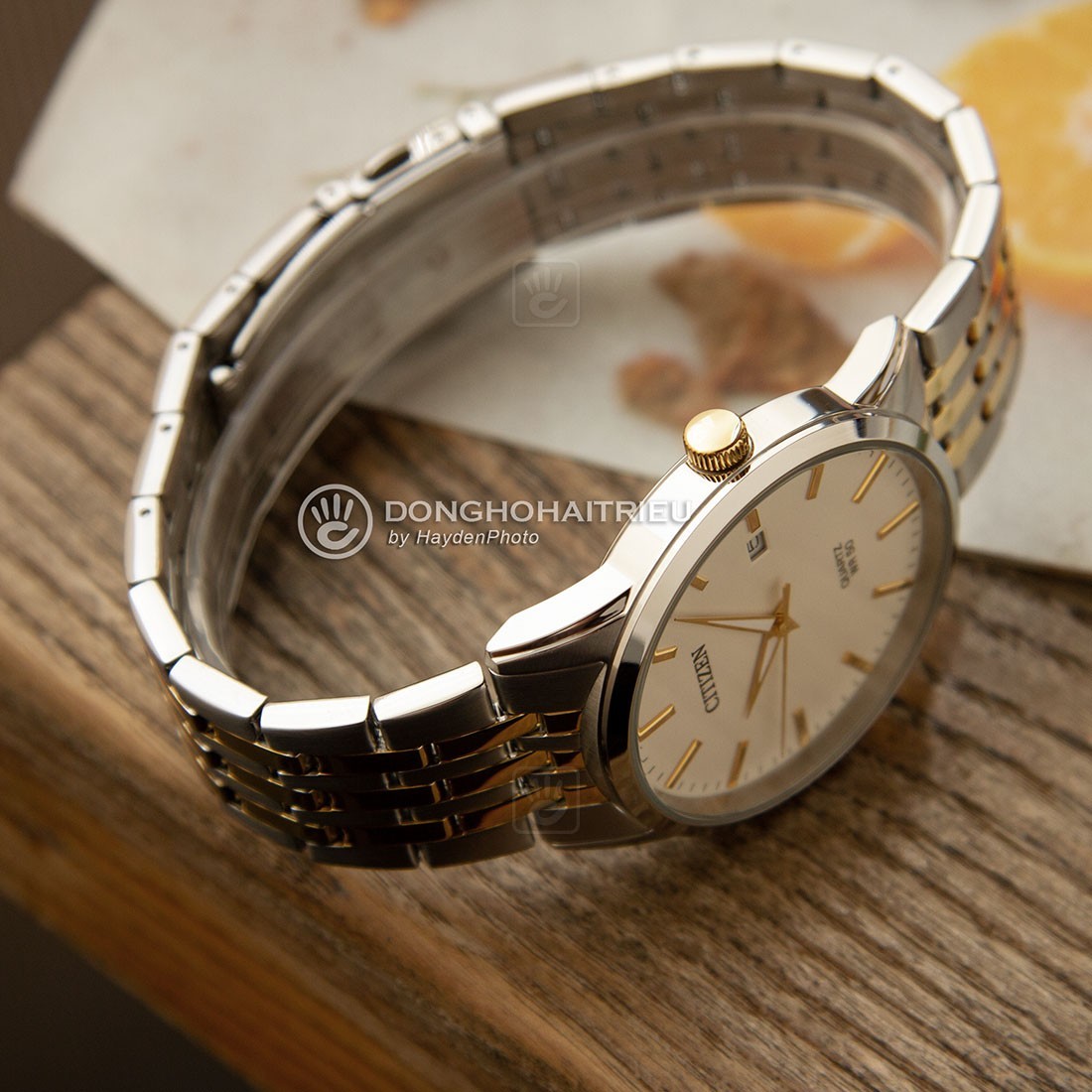 Citizen BI5006-81P – Nam – Quartz (Pin) – Dây Kim Loại - Ảnh 4