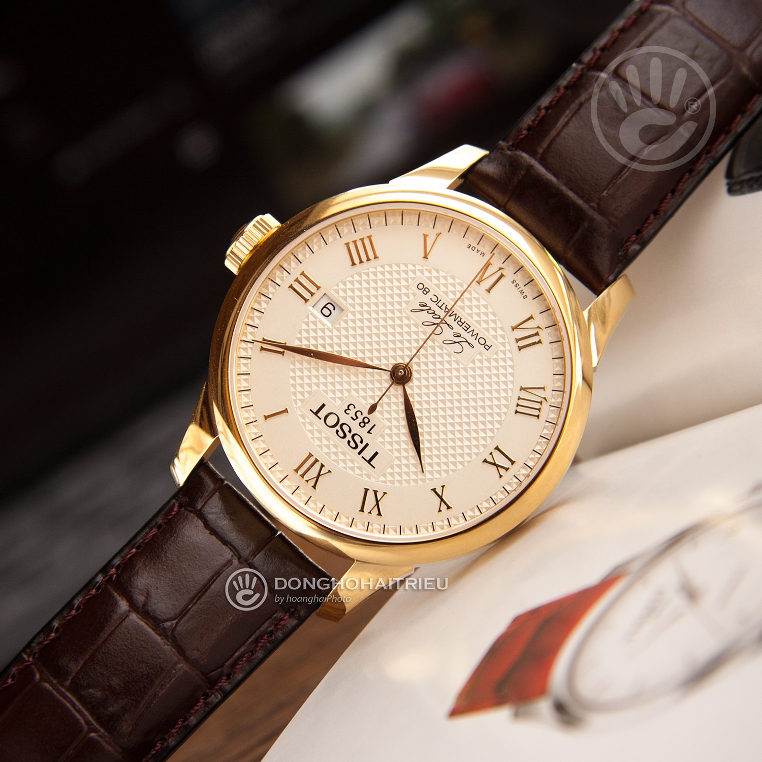 Tissot T006.407.36.263.00 – Nam – Kính Sapphire – Automatic (Tự Động) – Dây Da - Ảnh 3