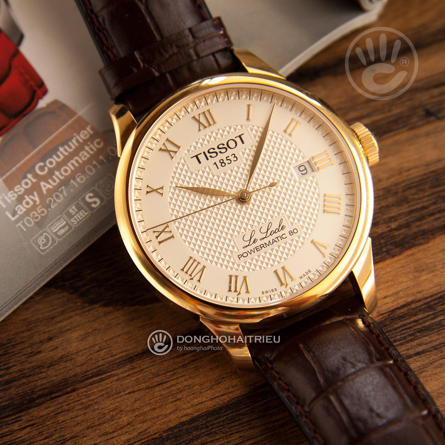 Tissot T006.407.36.263.00 – Nam – Kính Sapphire – Automatic (Tự Động) – Dây Da - Ảnh 4