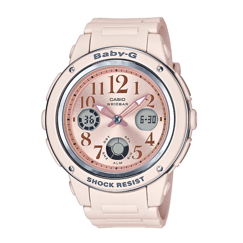 Baby-G BGA-150CP-4BDR – Nữ – Quartz (Pin) – Dây Cao Su